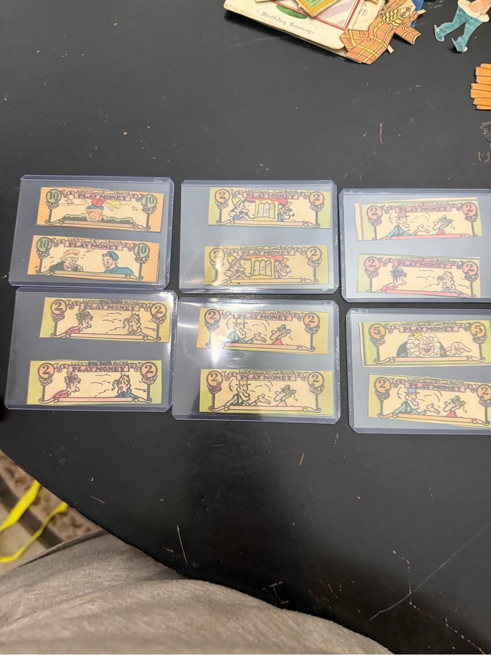 Lucky Bucks Version Release: 1937 "Old King Cole" - Non-Graded total 12